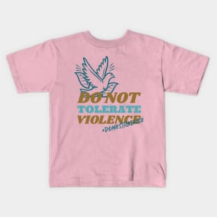 domestic violence awareness Kids T-Shirt